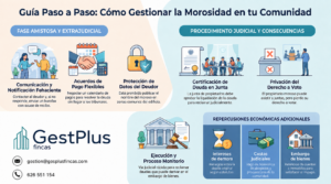 Cómo gestionar la morosidad en tu comunidad de propietarios.